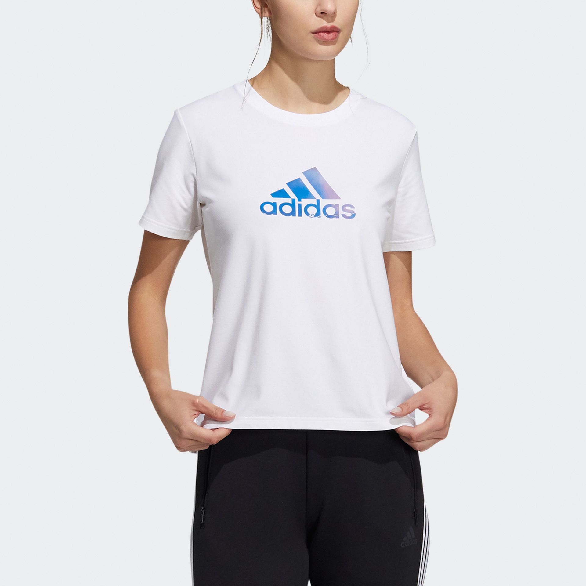 Adidas Fi W Shiny Bos LogoT — фото 1