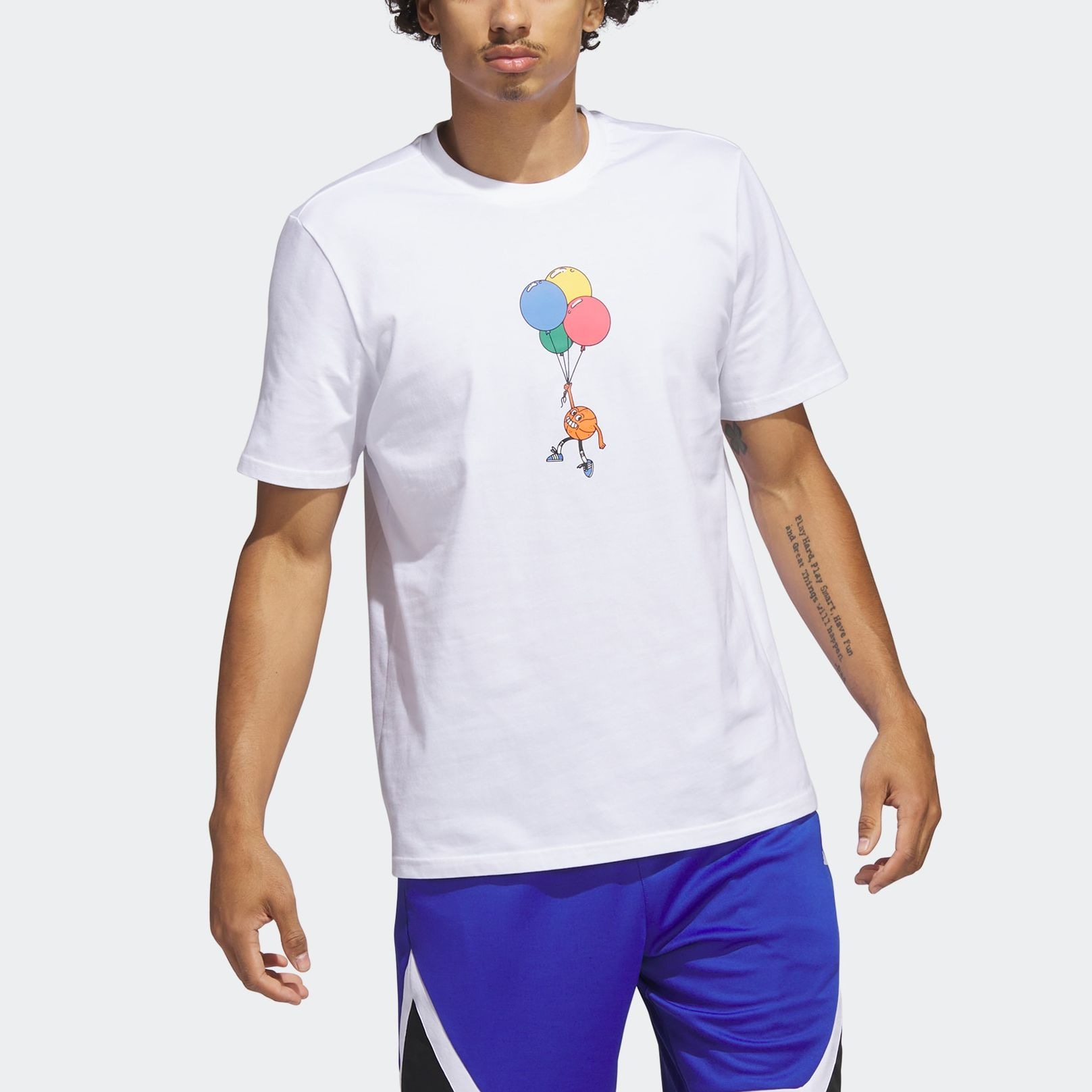 Adidas Lil' Stripe Basketball Tee T — фото 1