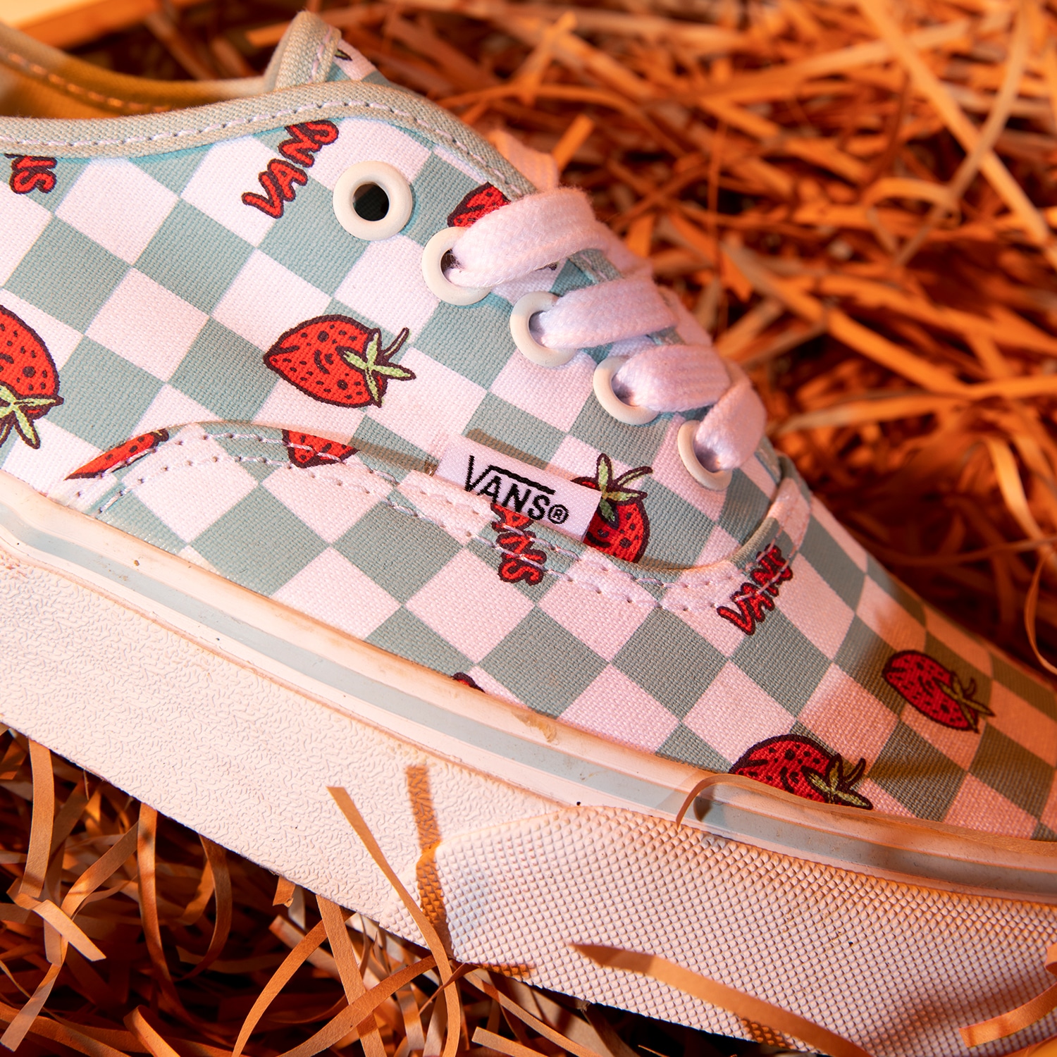 Vans Authentic Strawberry Print — фото 5