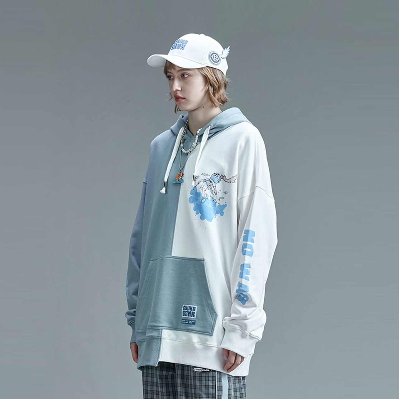 Guuka x SANK TOYS Hoodie White — фото 5