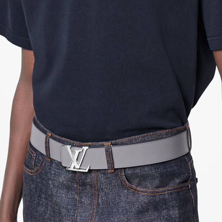 Louis Vuitton Belt Black/Grey — фото 6