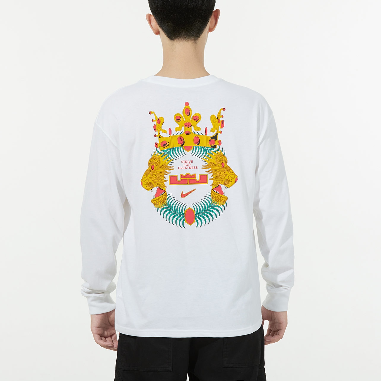 Nike Lbj M Nk Lion Ls Max90 Tee T — фото 3