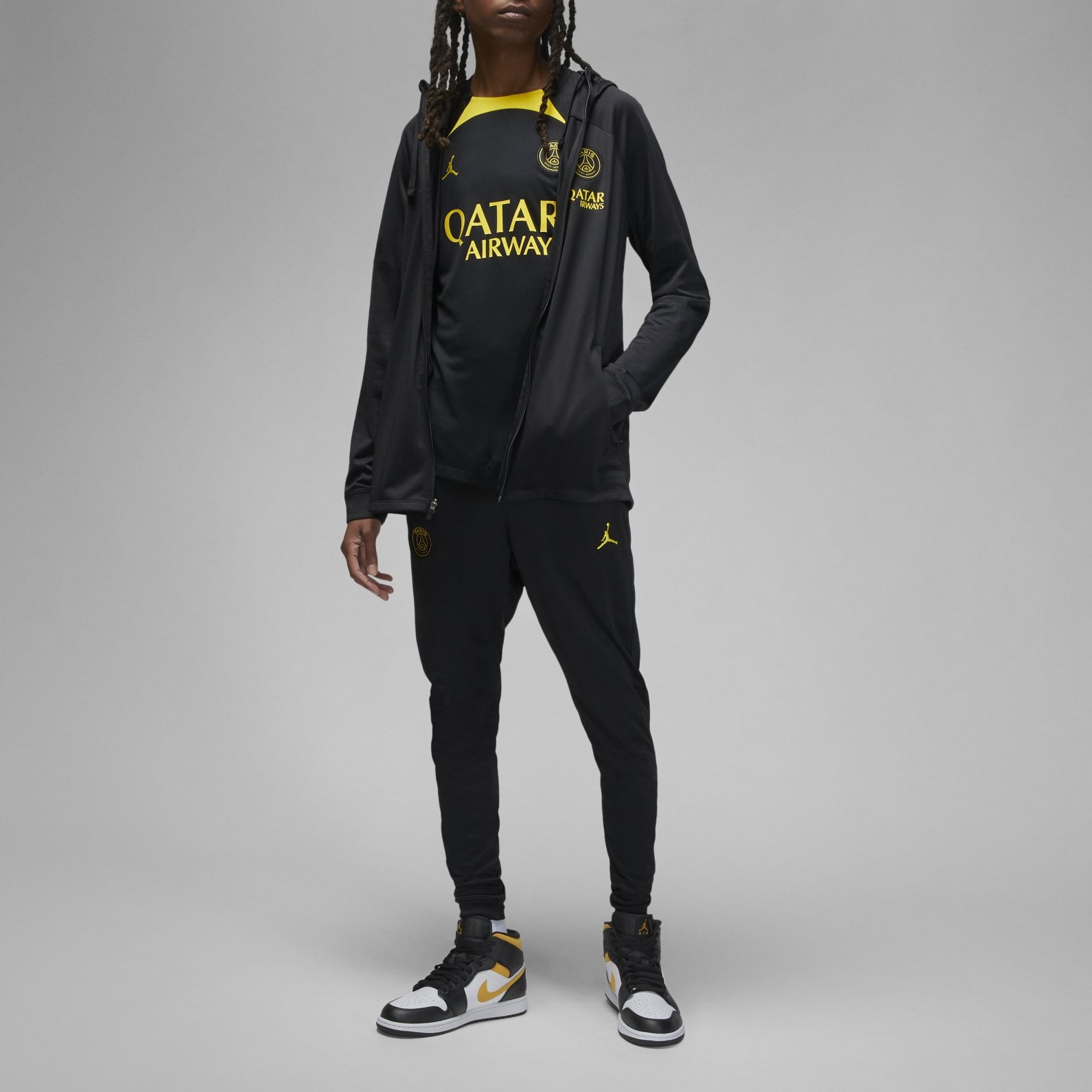 Jordan PSG Hoodie Tracksuit Black — фото 3