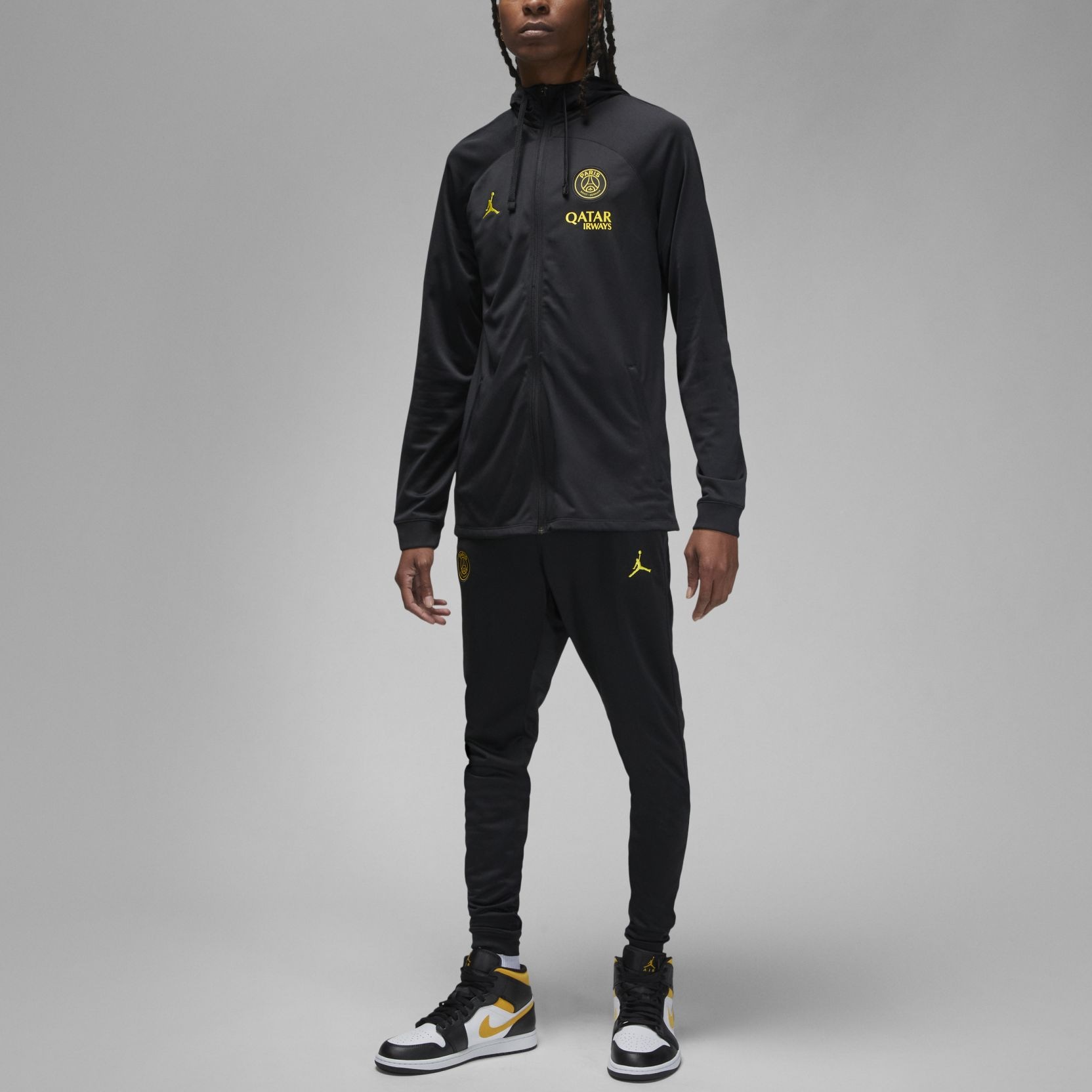 Jordan PSG Hoodie Tracksuit Black — фото 1