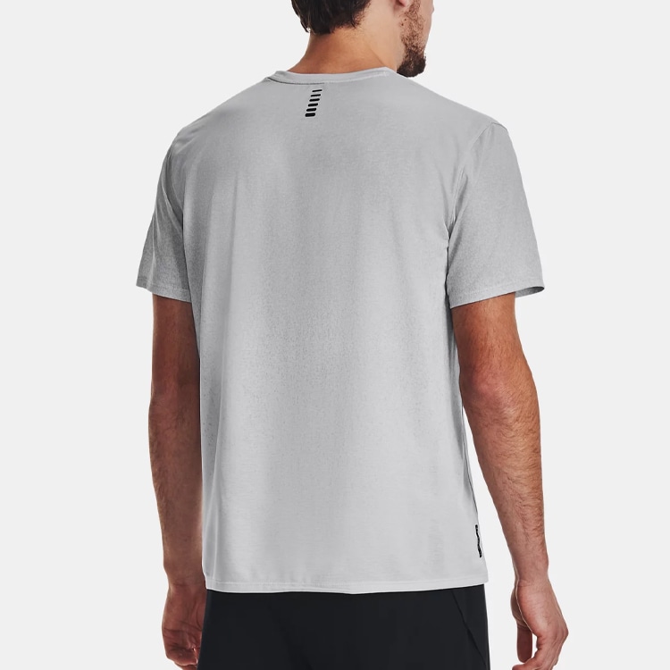 Under Armour UA Rush Crewneck T-Shirt Modern Grey — фото 3