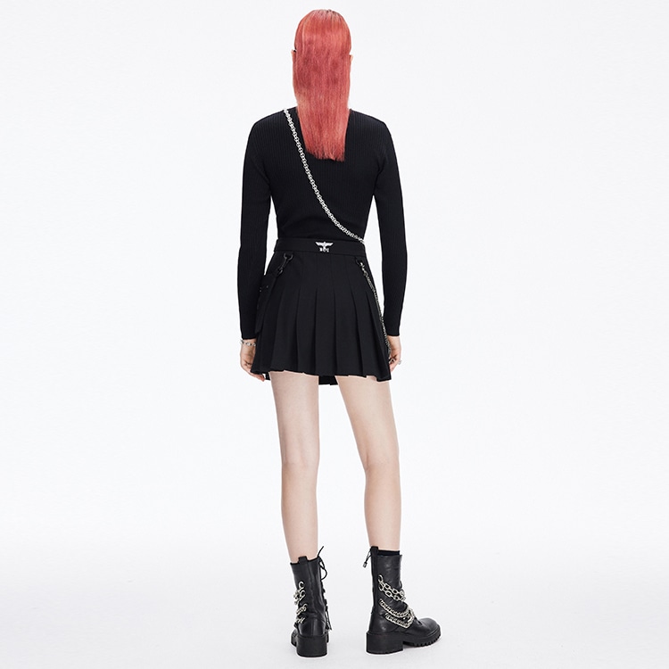 Boy London FW21 Embroidered Logo Knit Sweater Black — фото 6