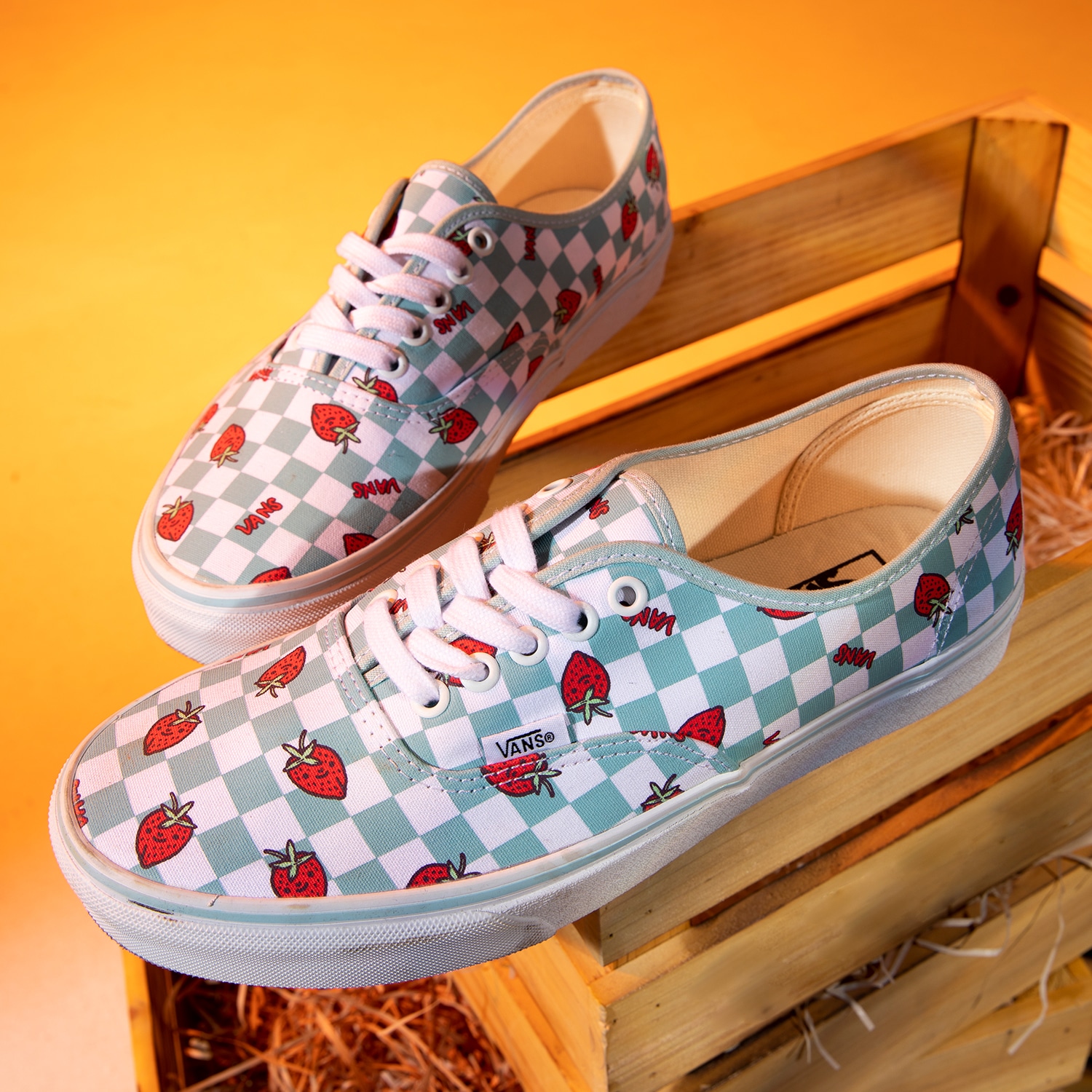 Vans Authentic Strawberry Print — фото 9
