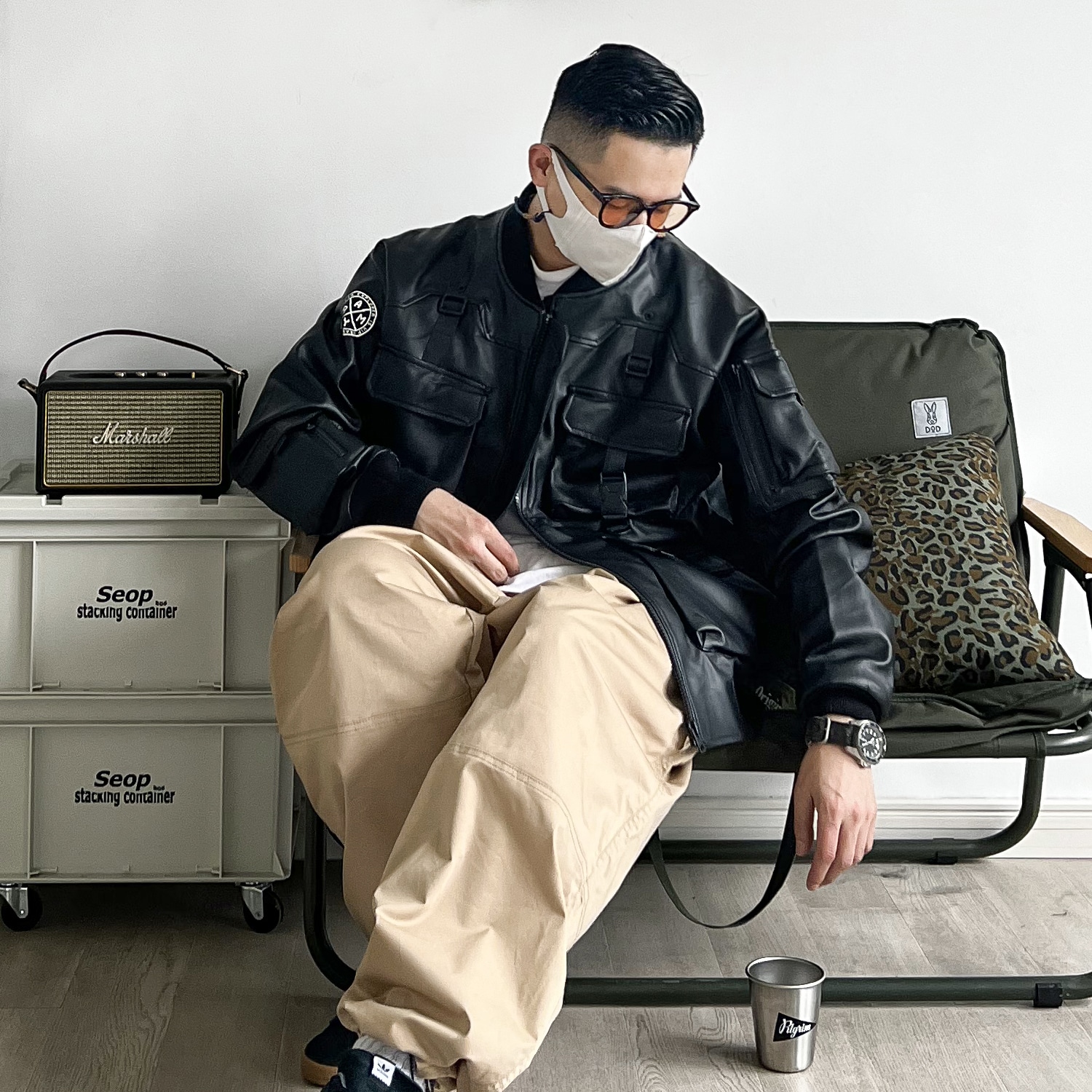 Vip Cyberpunk Multi-Pocket Jacket — фото 5