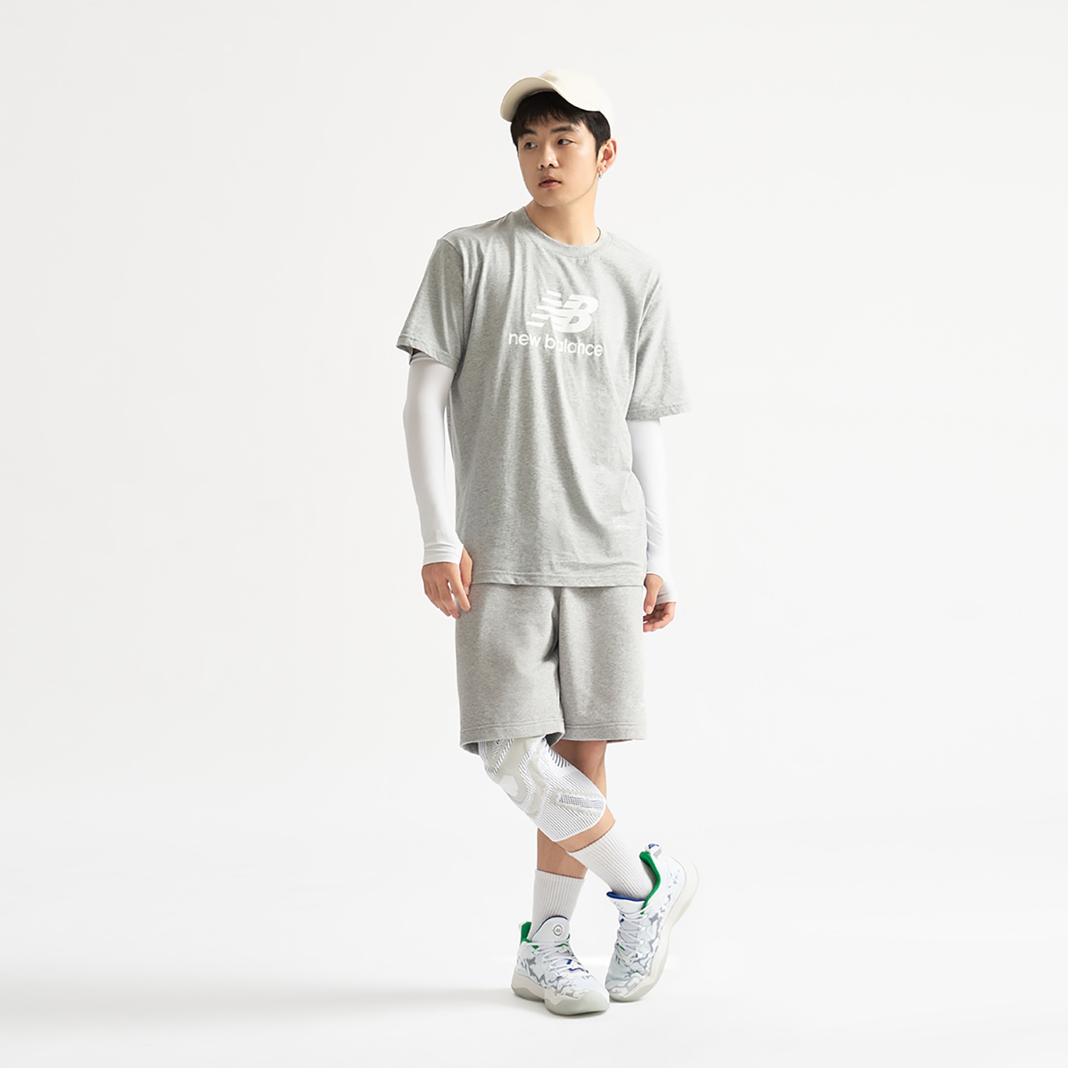 New Balance 2WY White Blue Green — фото 9