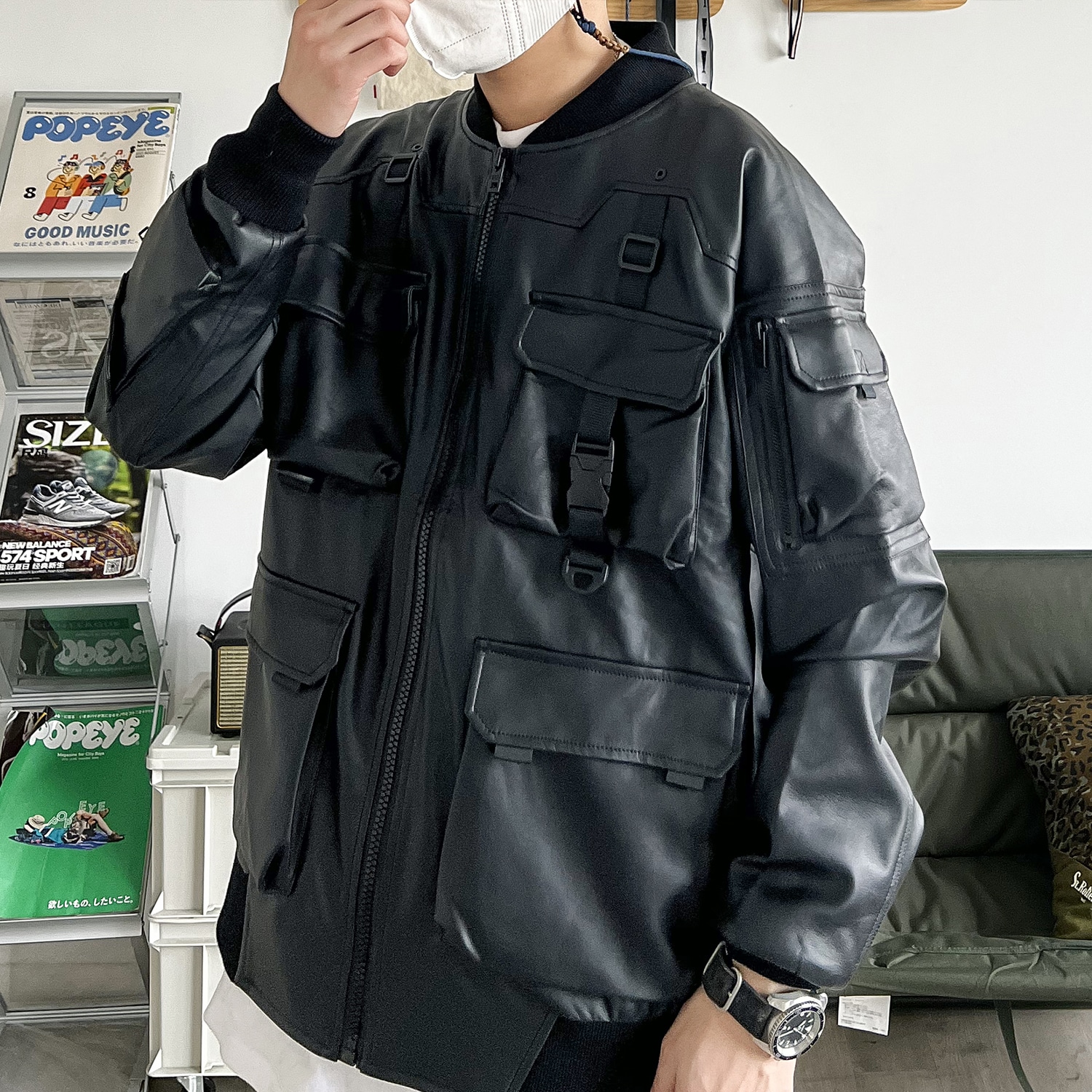 Vip Cyberpunk Multi-Pocket Jacket — фото 6
