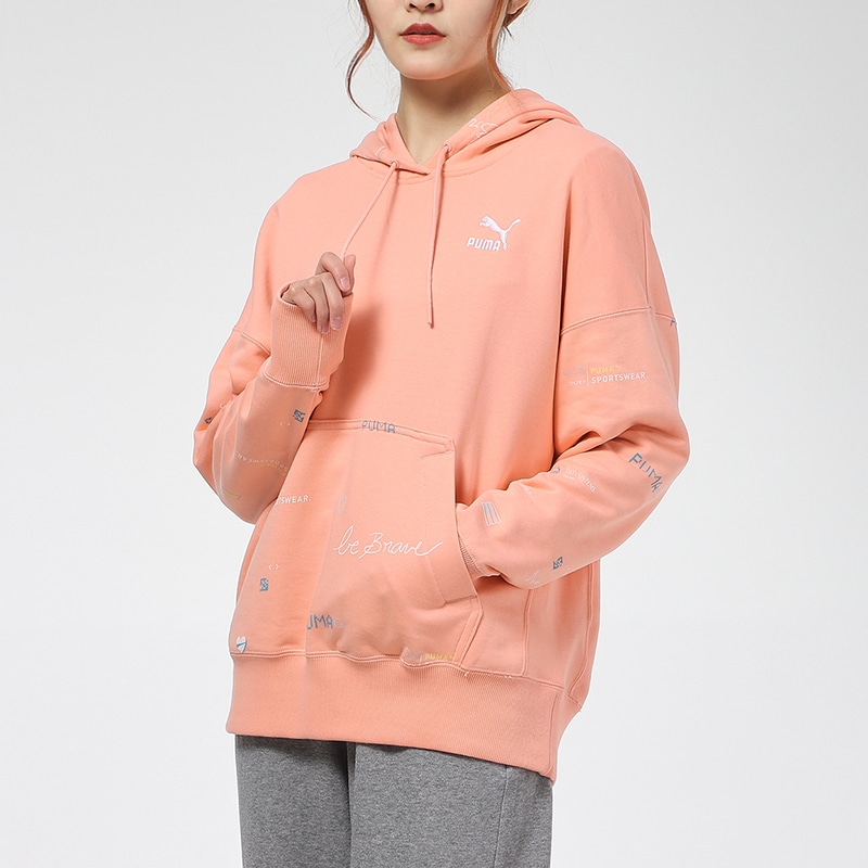 Puma Digit Print Hoodie Logo — фото 4