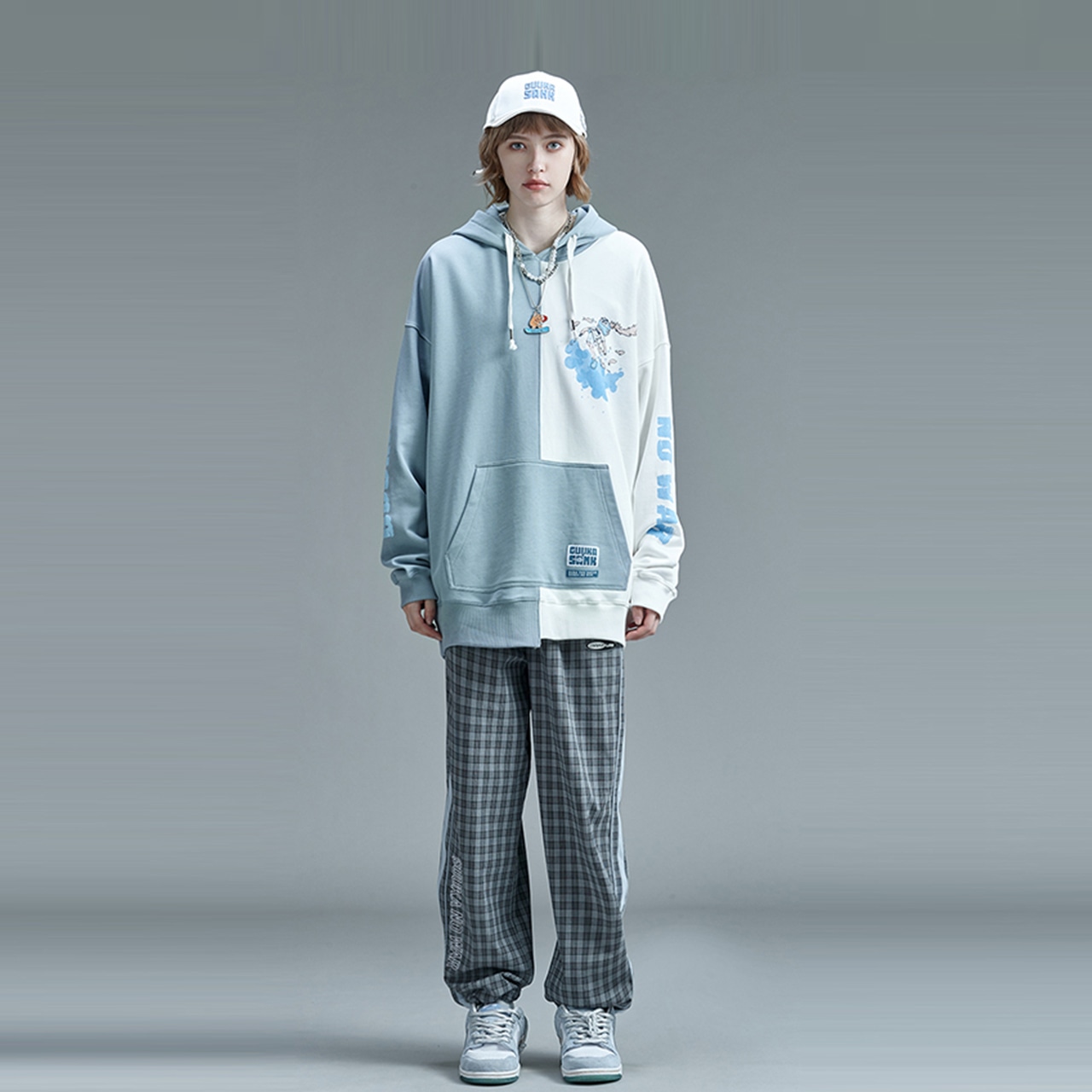 Guuka x SANK TOYS Hoodie White — фото 4