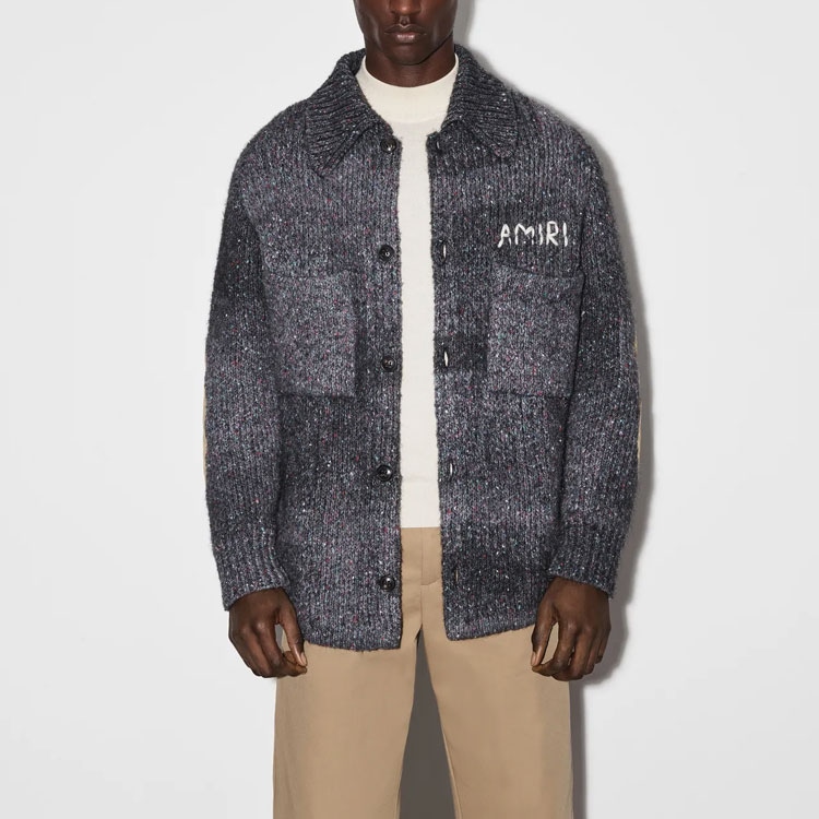 Amiri SS23 Logo Embroidered Cardigan — фото 1