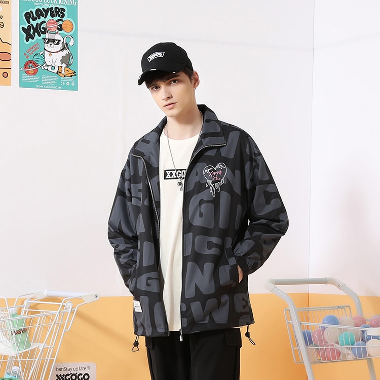 Xxgogo Letter Print Heart Jacket — фото 4
