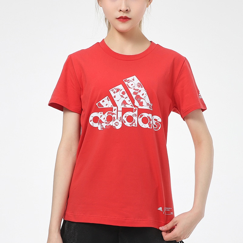 Adidas China Tee W Red — фото 2