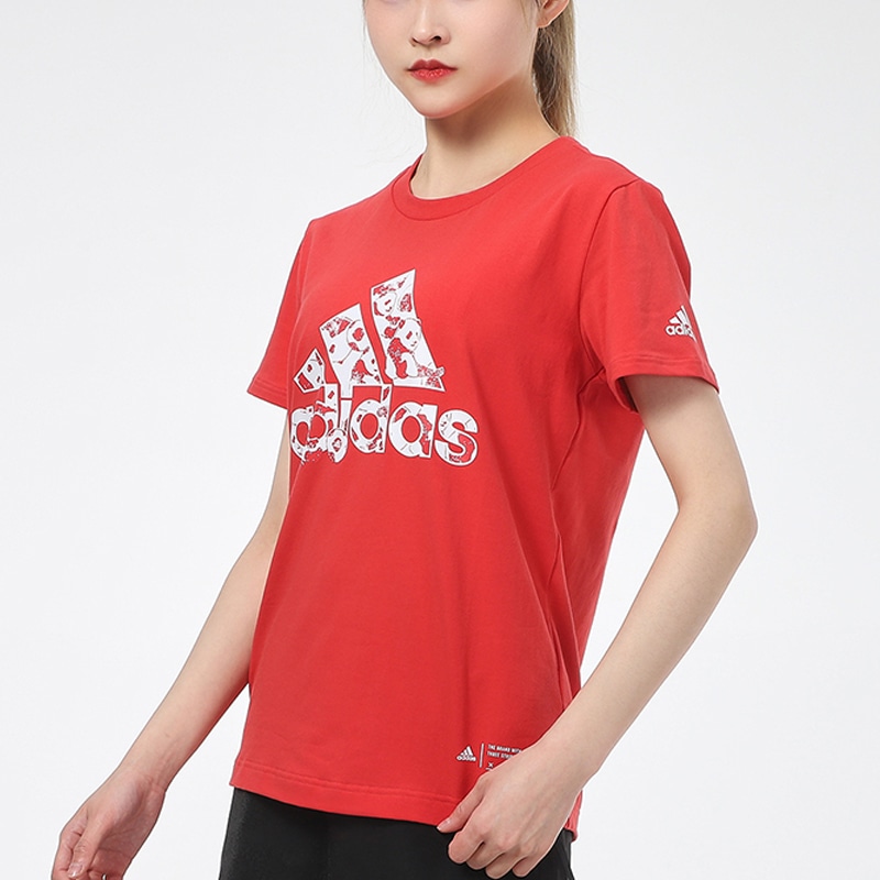 Adidas China Tee W Red — фото 3