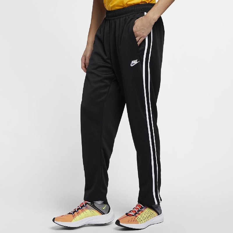 Nike Track Pants Zipper Side Stripe Black — фото 3