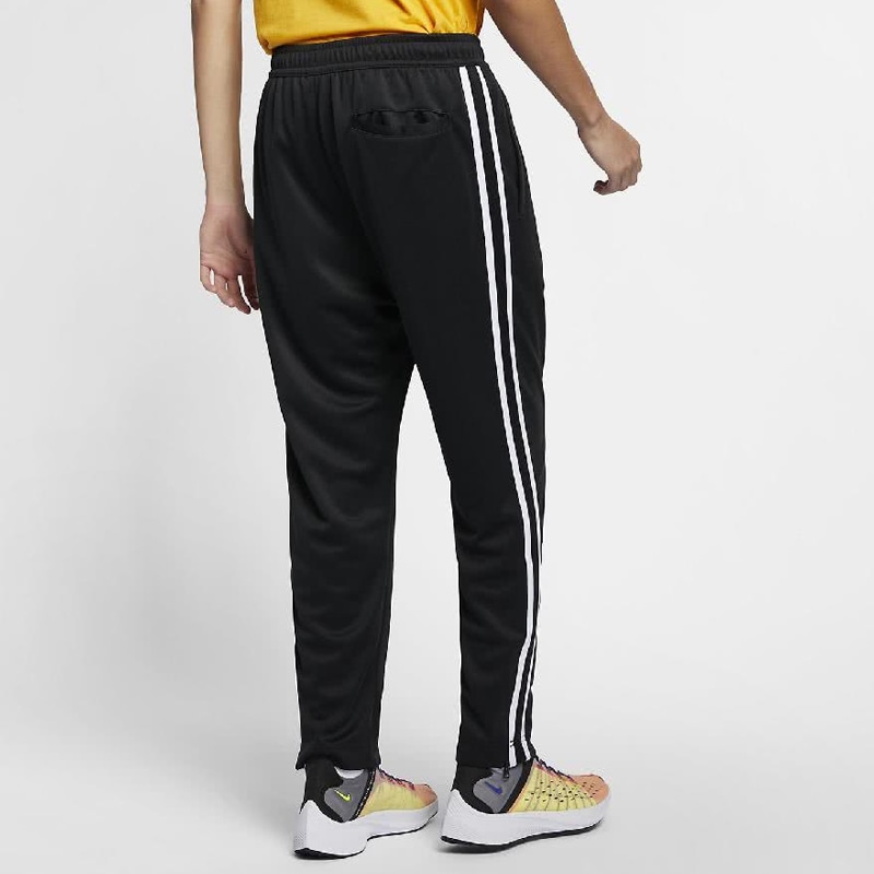 Nike Track Pants Zipper Side Stripe Black — фото 4