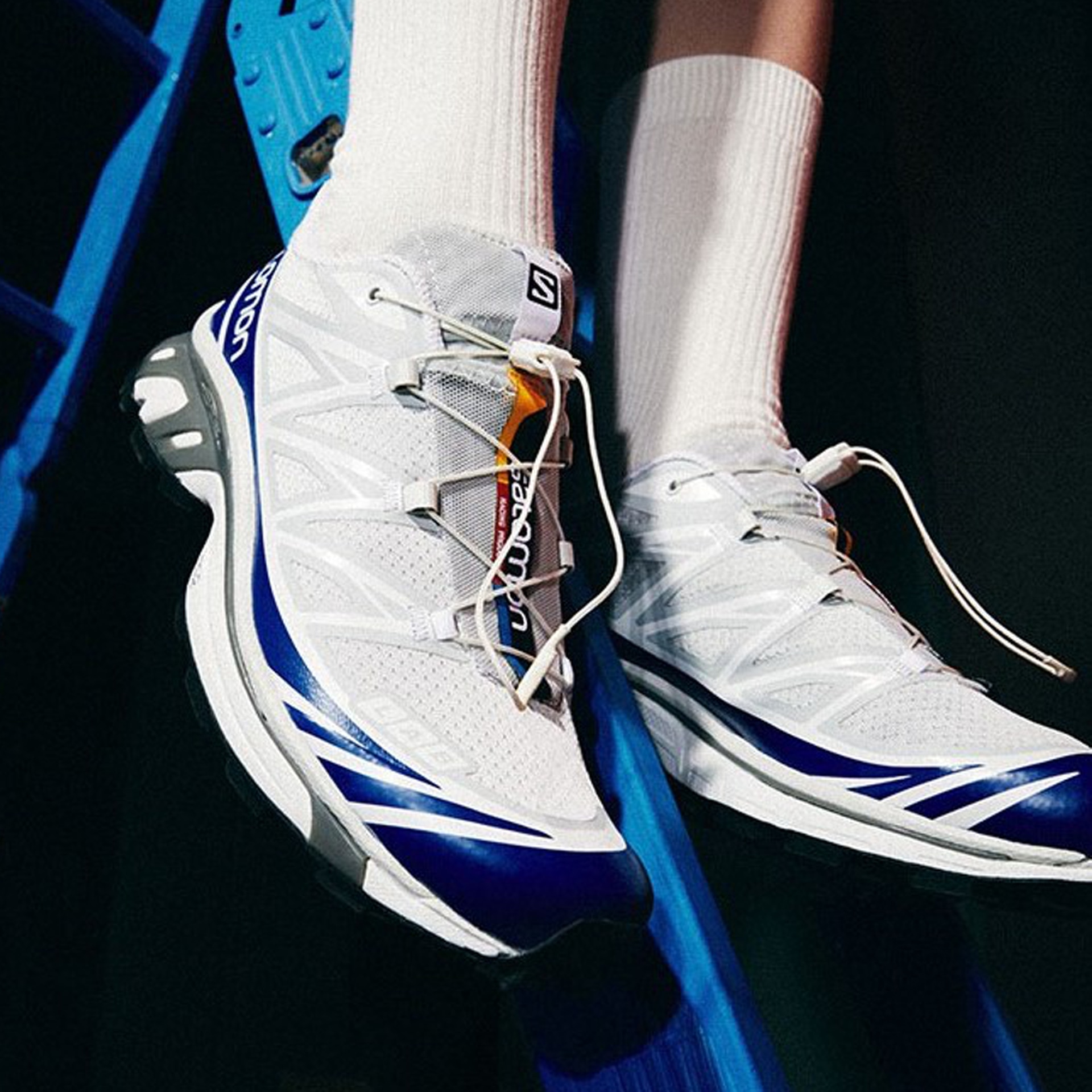 Salomon XT-6 ADV White Blue — фото 3
