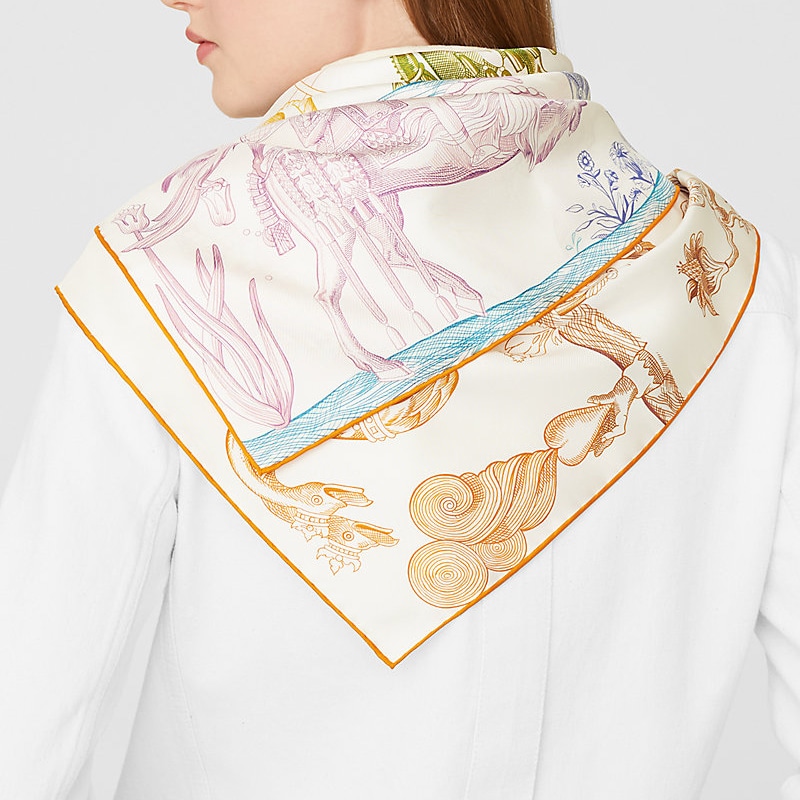 Hermes Magic Horse Rider 90cm Scarf — фото 4
