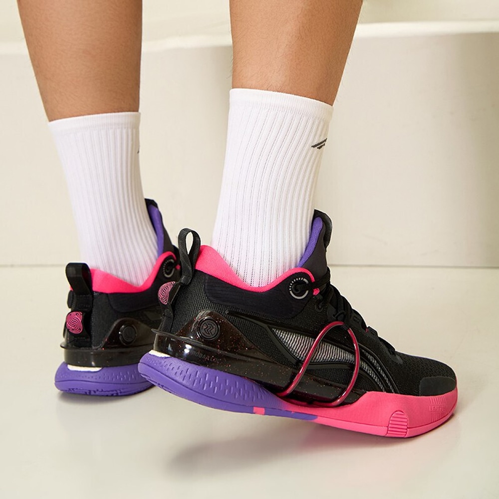 Li-Ning Flash 8 Premium Black Pink — фото 4