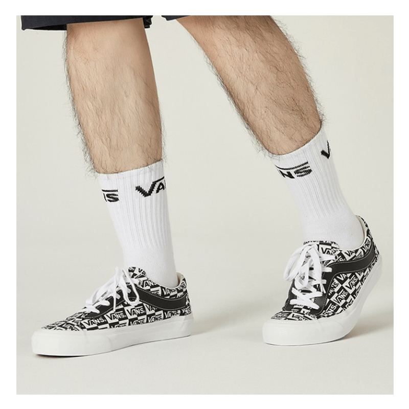 Vans Bold Ni Canvas Black White — фото 3