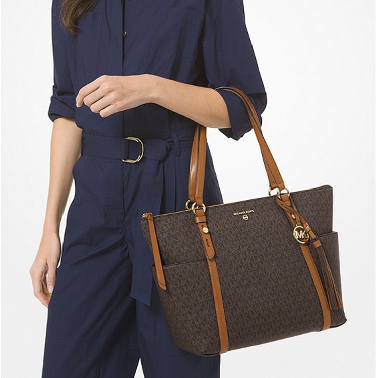 Michael Kors MK Sullivan Logo Tote — фото 5