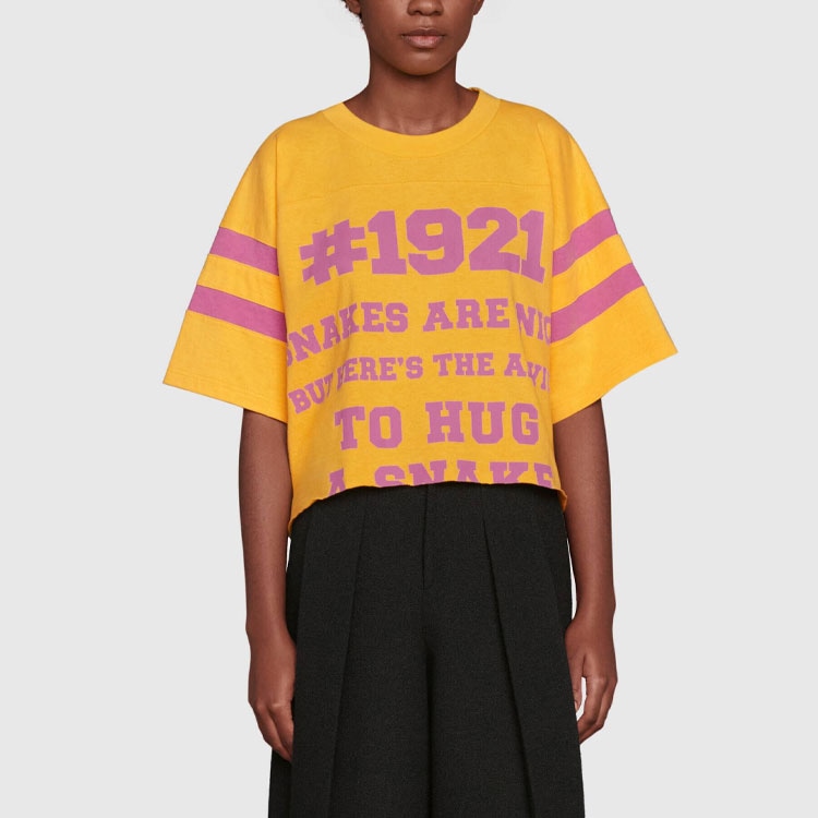 Gucci 1921 Print T-Shirt — фото 9