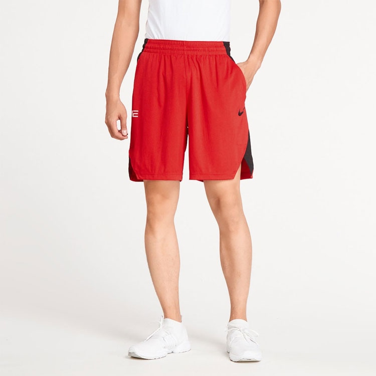 Nike Basketball Training Shorts Red — фото 4