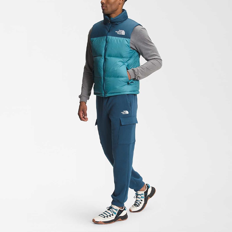 The North Face 1996 Retro Nuptse Vest Blue — фото 4