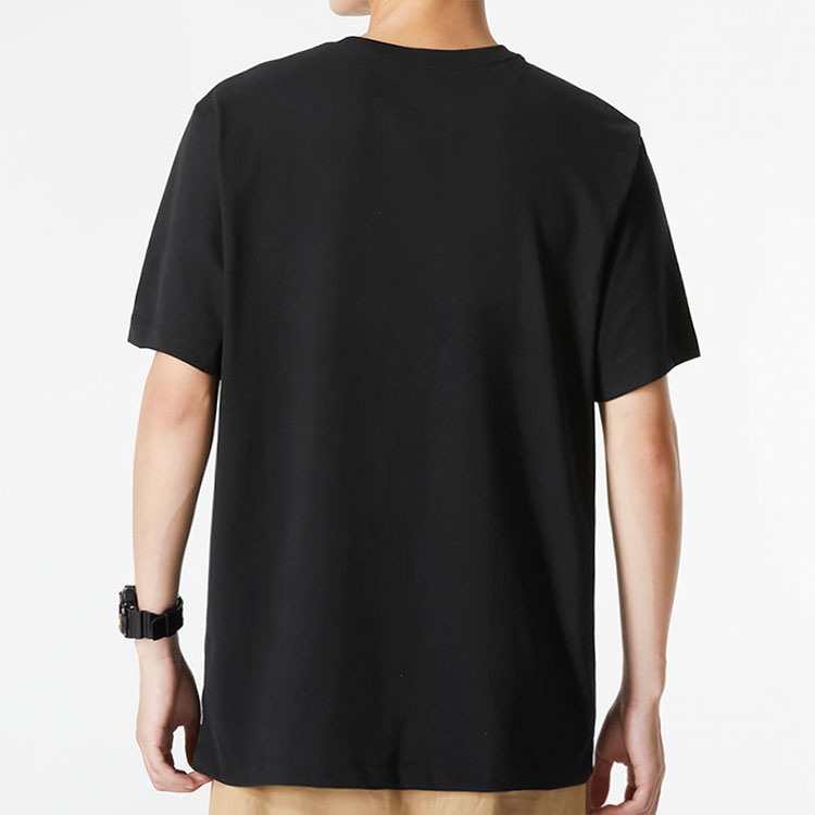 Nike Letter Print Crew Neck Tee Black — фото 2