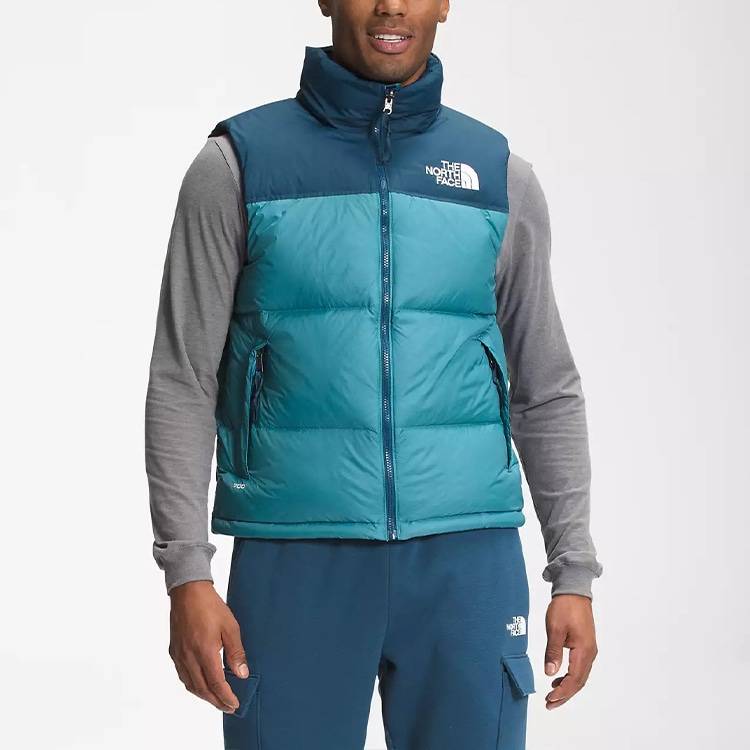 The North Face 1996 Retro Nuptse Vest Blue — фото 2