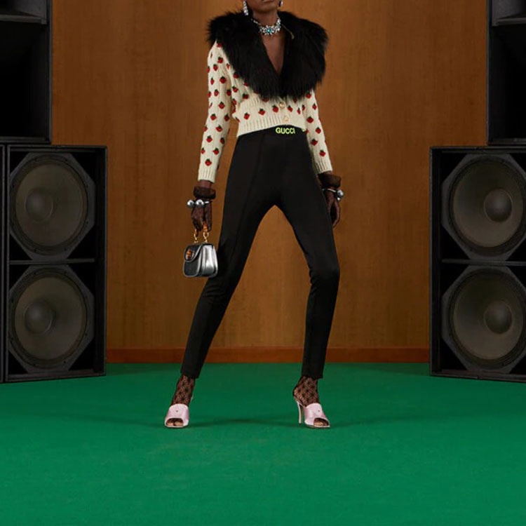 Gucci SS22 Black Leggings — фото 4