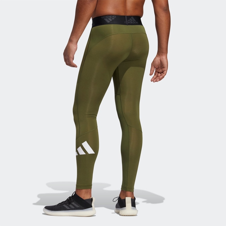 Adidas TF 3 Bar LT Logo Pants Green — фото 3