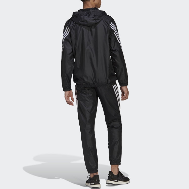 Adidas Mts Wvn Hooded Tracksuit Black — фото 8