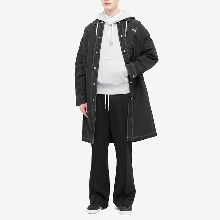 Puma x AMI Paris Hooded Jacket Black — фото 2