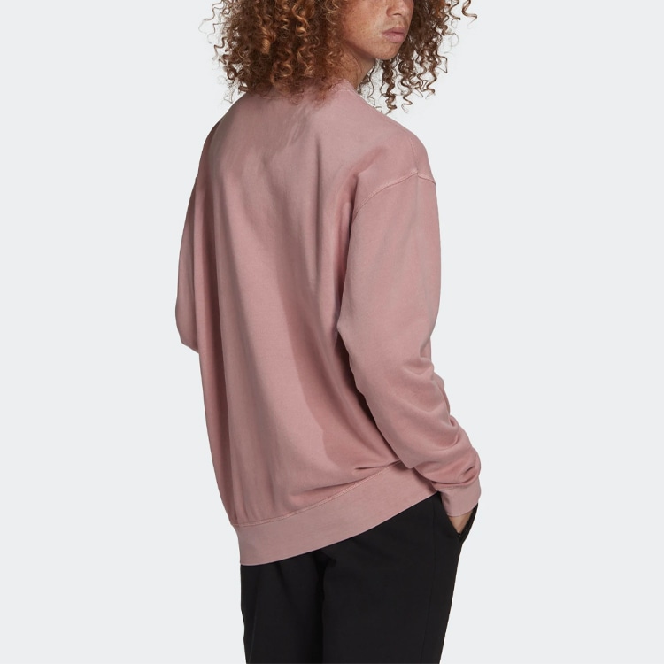 Adidas Originals Logo Crewneck Sweatshirt Pink — фото 3