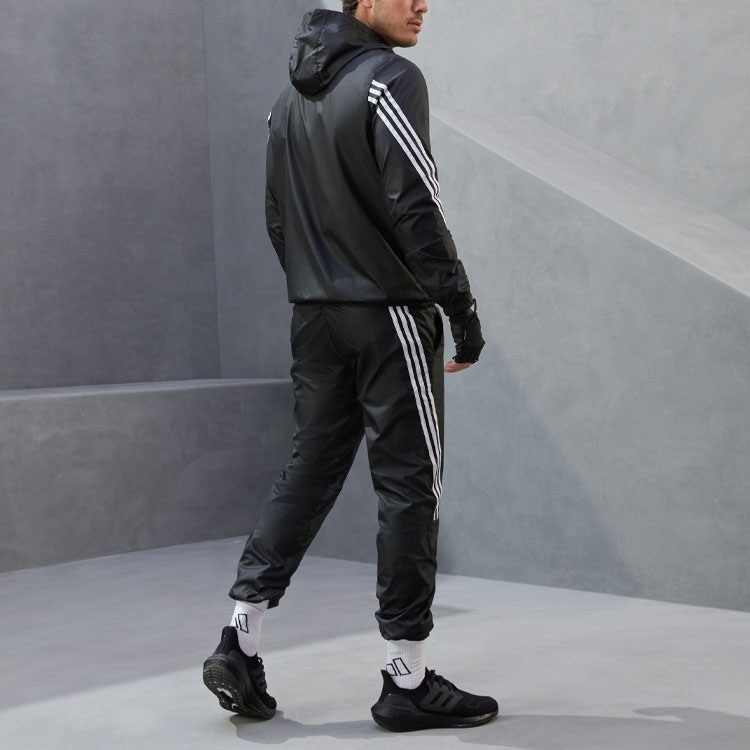 Adidas Mts Wvn Hooded Tracksuit Black — фото 5
