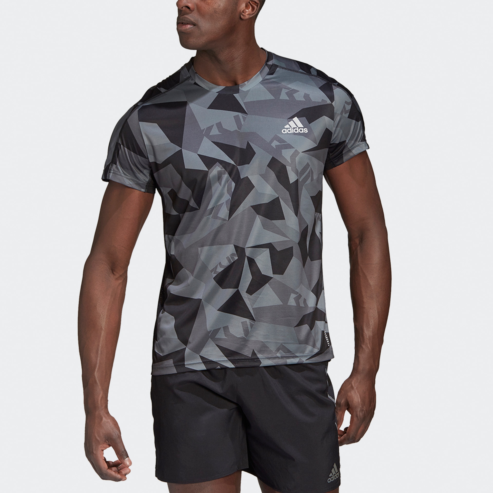 Adidas Own The Run Tee T — фото 2