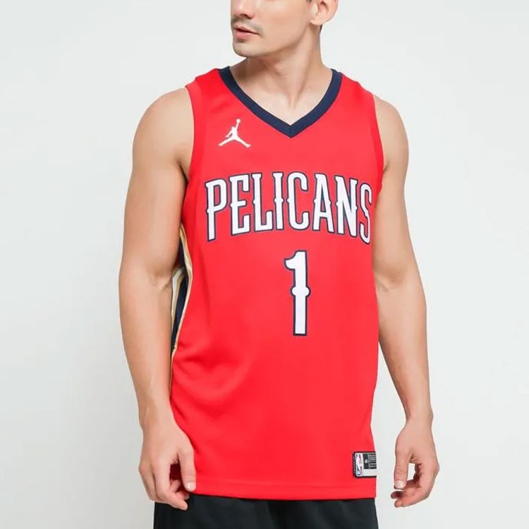 Jordan NBA Pelicans Zion Williamson Red — фото 3