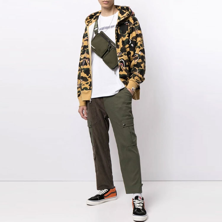 A BATHING APE Shark Hoodie Jacket — фото 7
