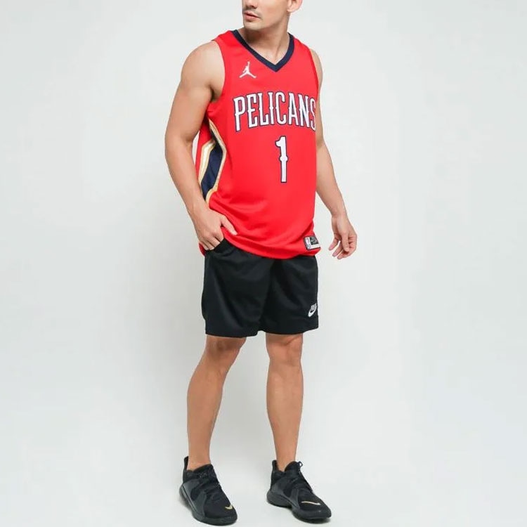 Jordan NBA Pelicans Zion Williamson Red — фото 2