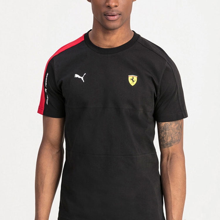 Puma Ferrari Racing Series Black Tee — фото 3