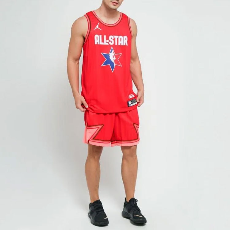 Jordan LeBron James 23 Jersey Red — фото 2