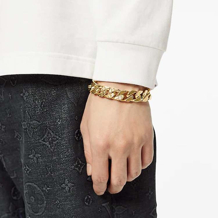 Louis Vuitton Chain Bracelet Gold — фото 4