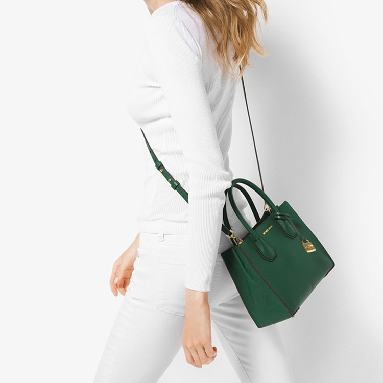 Michael Kors Mercer Small Green — фото 3