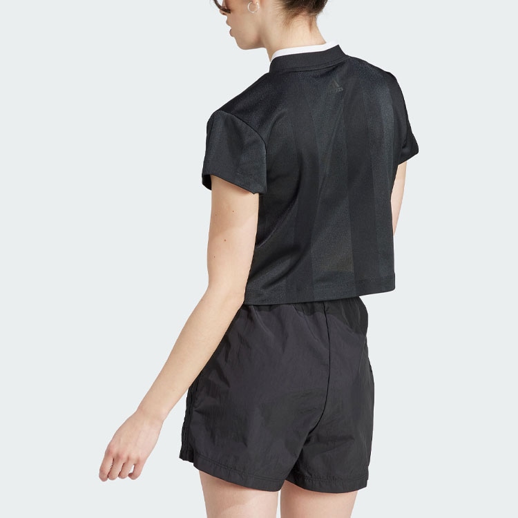 Adidas Tiro Colorblock Crop Tee LogoT — фото 3