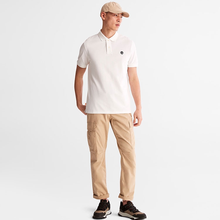 Timberland Polo Shirt White — фото 2