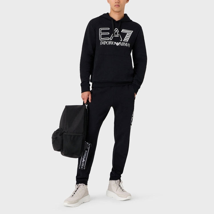 Emporio Armani EA7 Black Joggers — фото 2