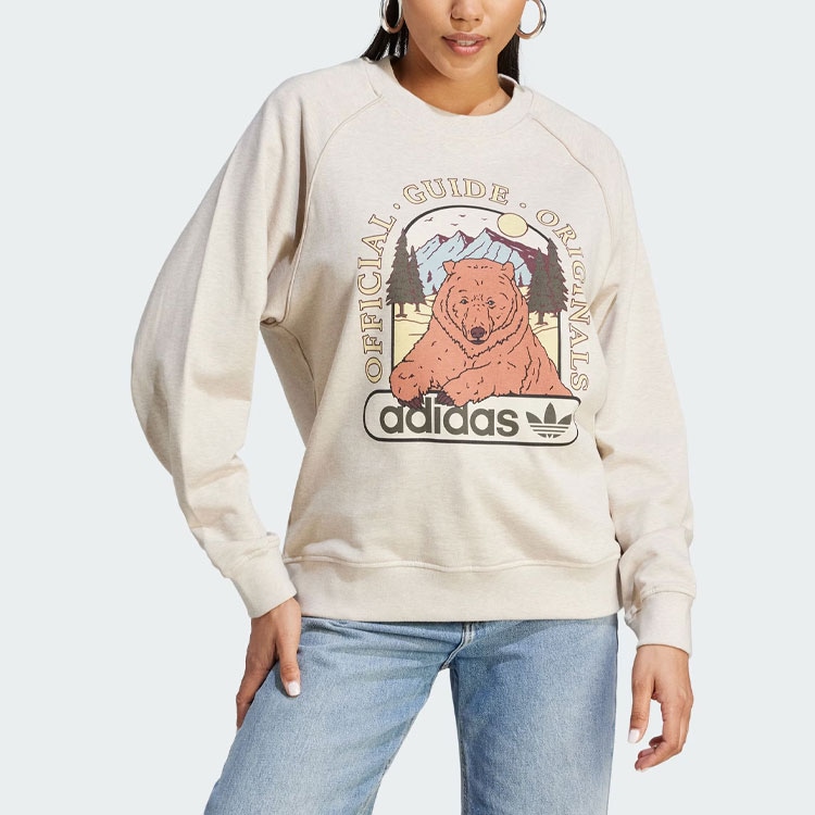 Adidas originals Bear Graphic Sweatshirt — фото 1